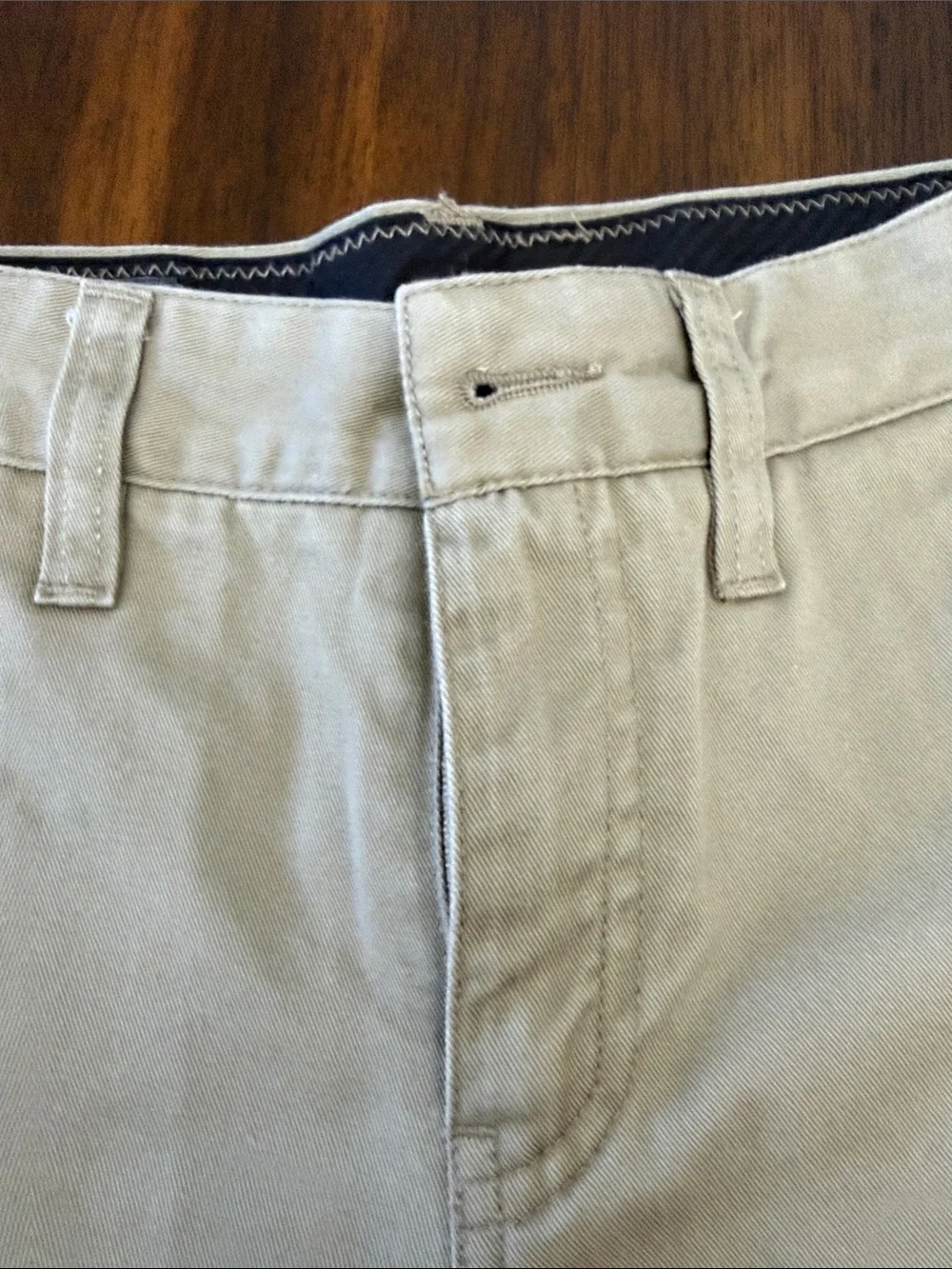 Boys Volcom Classic Straight Chino Pants in Khaki